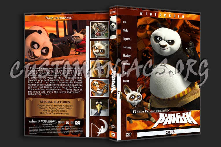 kung fu panda dvd cover
