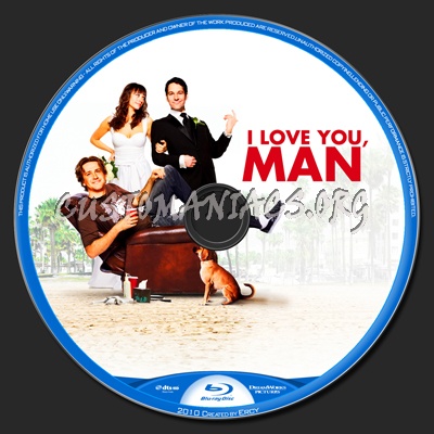 I Love You, Man blu-ray label