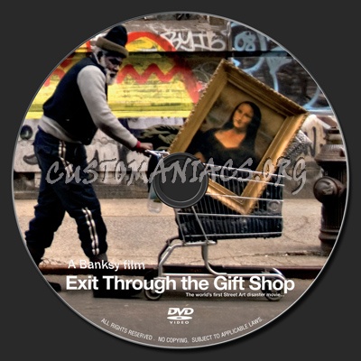 Exit Through The Gift Shop dvd label