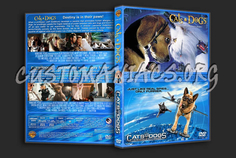 Cats & Dogs Double Feature dvd cover