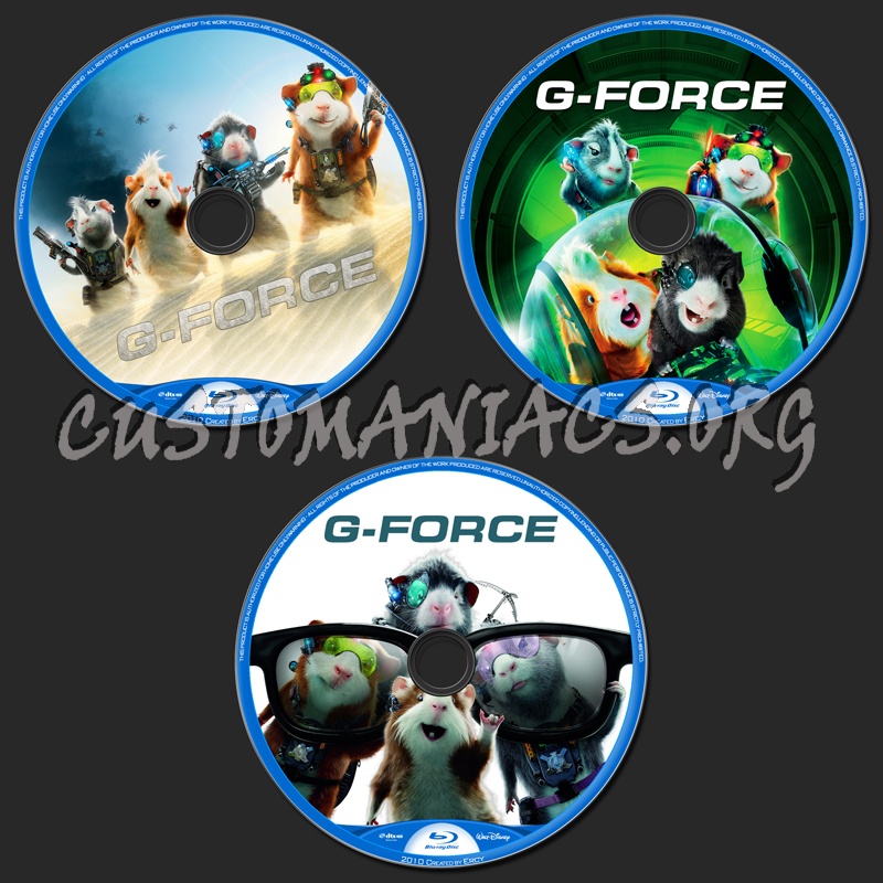 G-Force blu-ray label