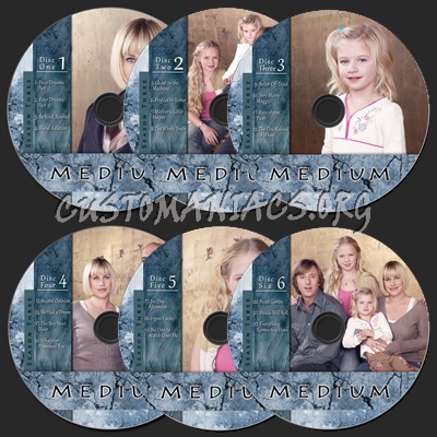 Medium Season 3 dvd label