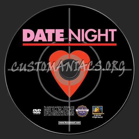 Date Night dvd label