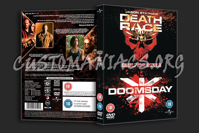 Death Race / Doomsday dvd cover