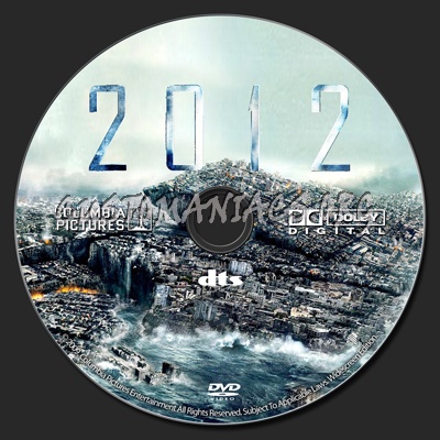 2012 dvd label