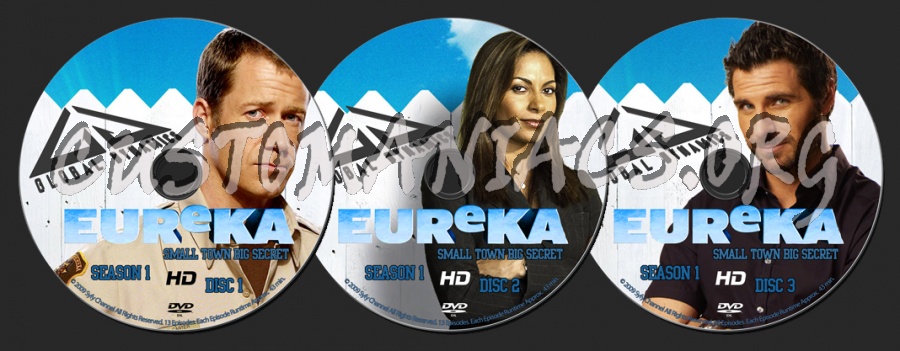 Eureka - Season 1 dvd label