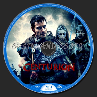 Centurion blu-ray label