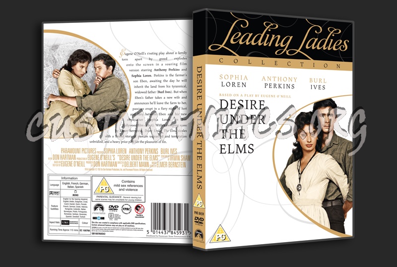 Desire Under the Elms dvd cover