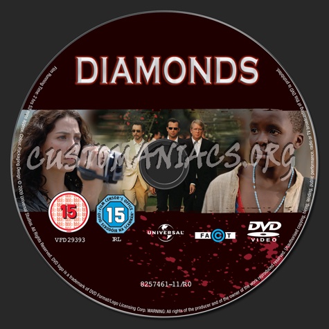 Diamonds dvd label