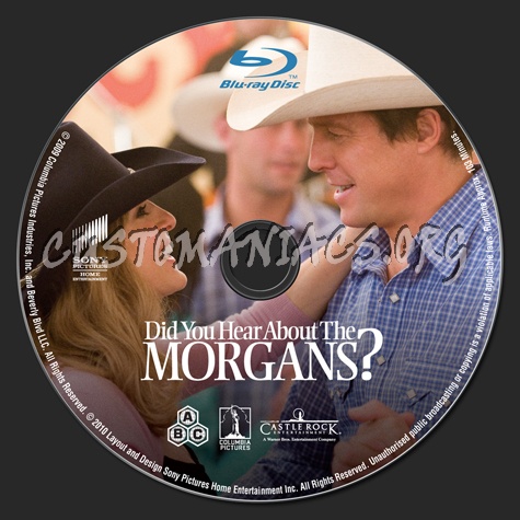 Did You Hear About the Morgans? blu-ray label