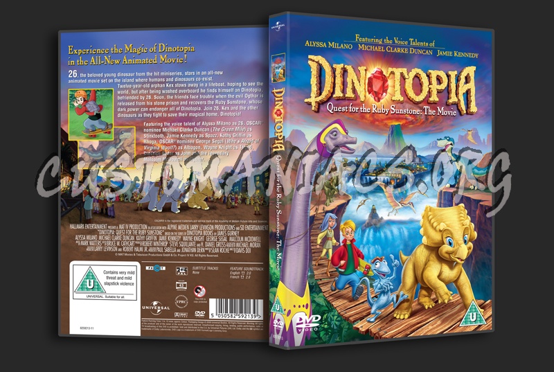 Dinotopia: Quest for the Ruby Sunstone dvd cover