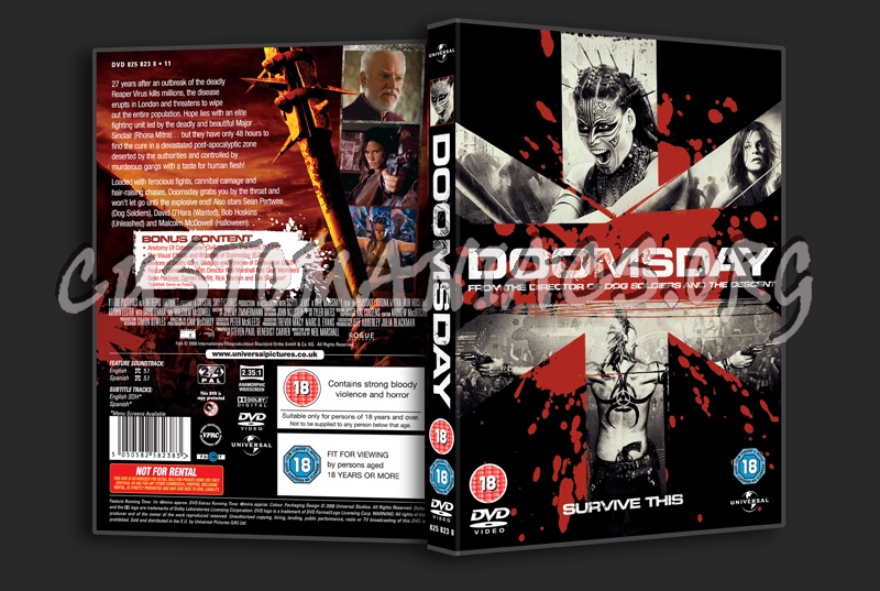 Doomsday dvd cover