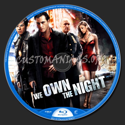 We Own The Night blu-ray label