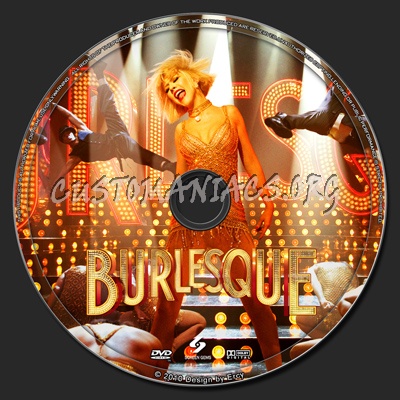 Burlesque dvd label