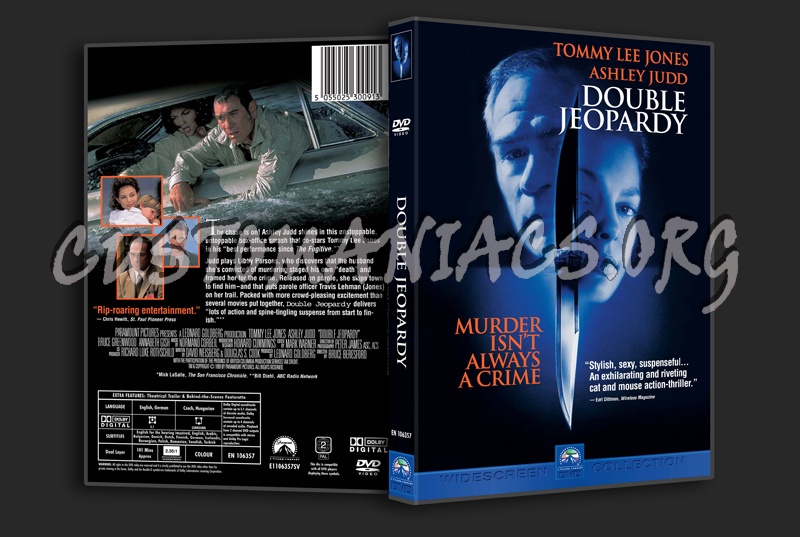 Double Jeopardy (1999) dvd cover