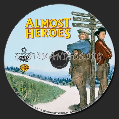 Almost Heroes dvd label