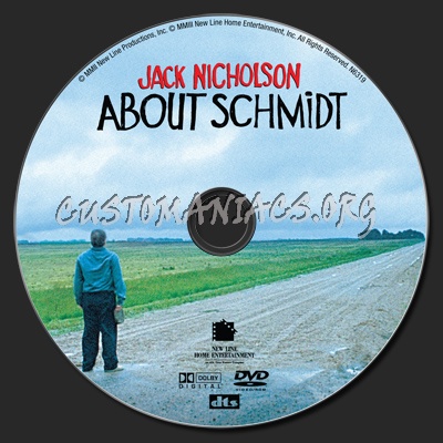 About Schmidt dvd label