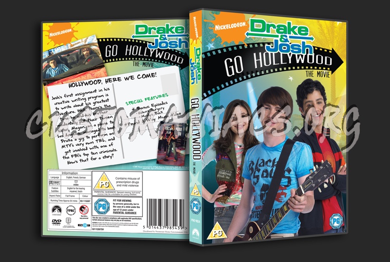 Drake Josh Go Hollywood The Movie dvd cover DVD Covers