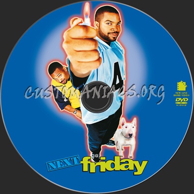 Next Friday dvd label