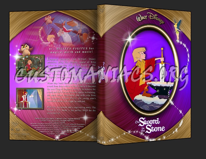 The Sword In The Stone dvd cover