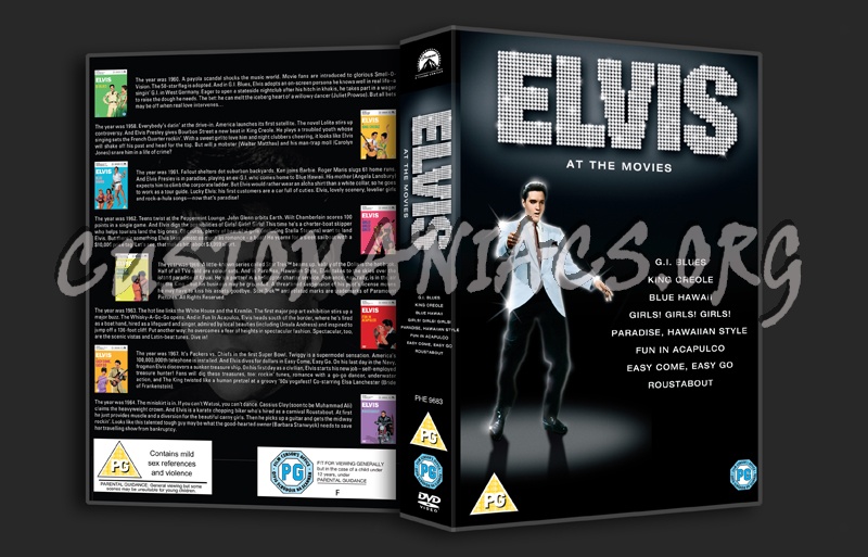 Elvis at the Movies dvd cover