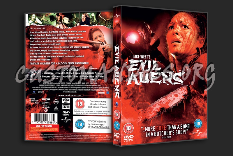 Evil Aliens dvd cover