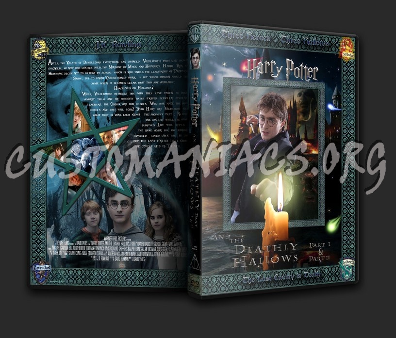 Harry Potter and the Deathy Hallows Part 1 & 2 dvd cover