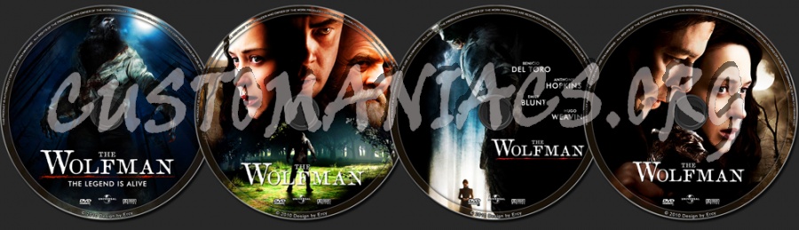 The Wolfman dvd label