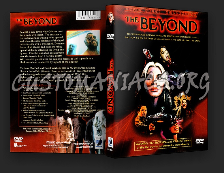 The Beyond (Lucio Fulci) dvd cover