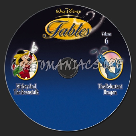 Fables Volume 6 dvd label