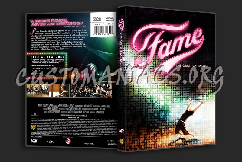 Fame dvd cover