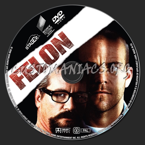 Felon dvd label