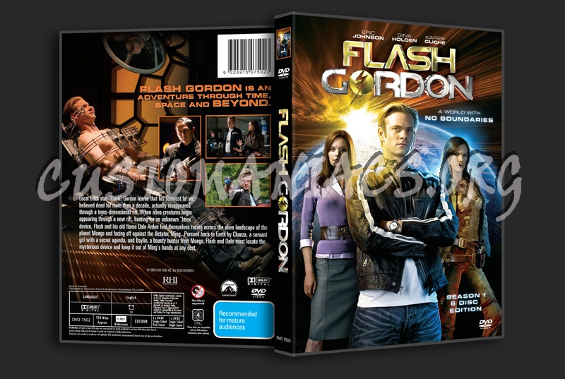 Flash Gordon Season 1 dvd cover