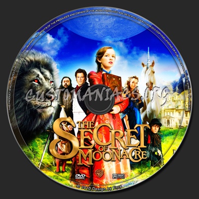 The Secret Of Moonacre dvd label