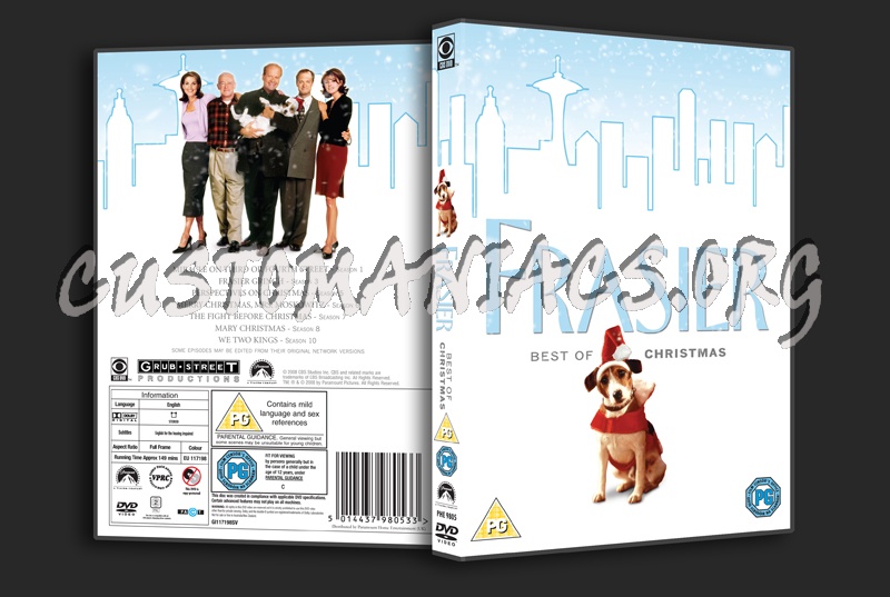 Frasier Best of Christmas dvd cover