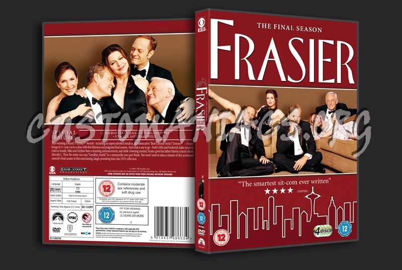 Frasier Season 11 dvd cover