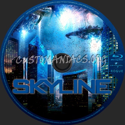 Skyline blu-ray label