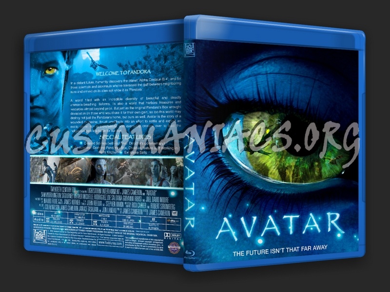 Avatar blu-ray cover