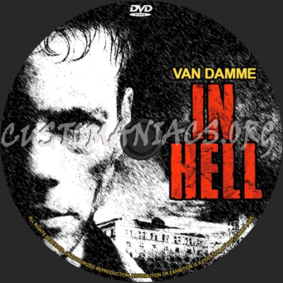 In Hell dvd label