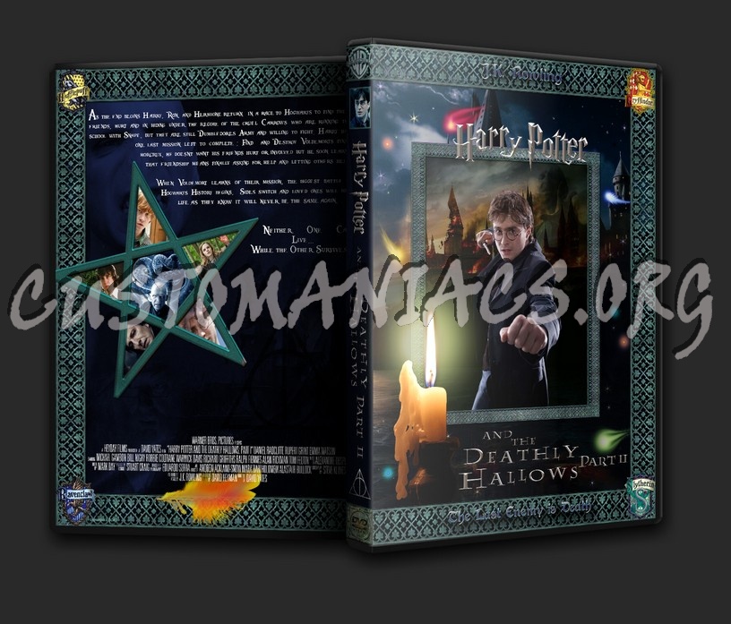 Harry Potter and the Deathy Hallows Part 2 dvd cover