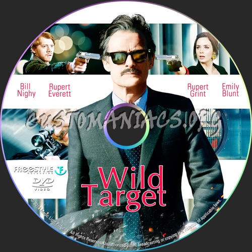 Wild Target dvd label