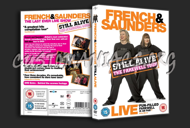 French & Saunders  Still Alive dvd cover