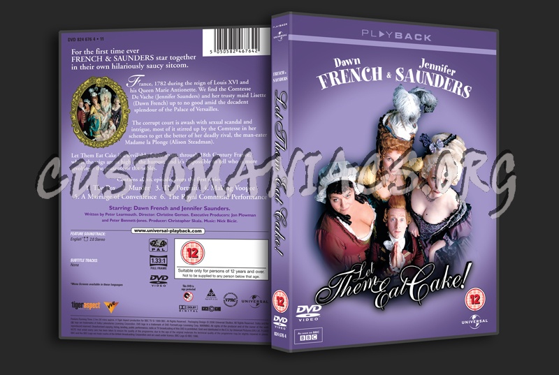 French & Saunders Let Them Eat Cake dvd cover