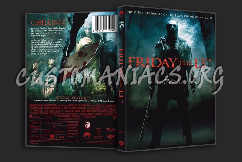 Friday the 13th (2009) dvd cover