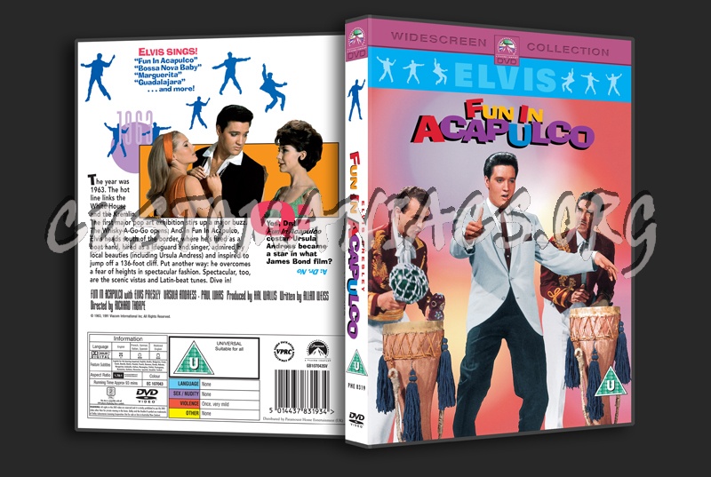 Fun in Acapulco dvd cover