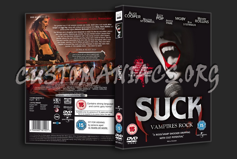 Suck dvd cover