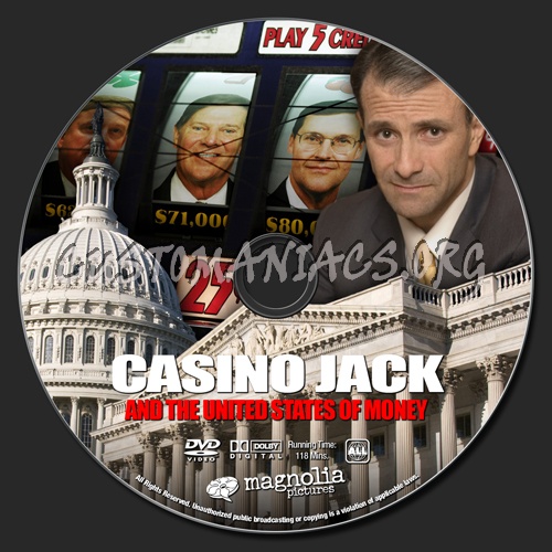 Casino Jack and the United States Of Money dvd label