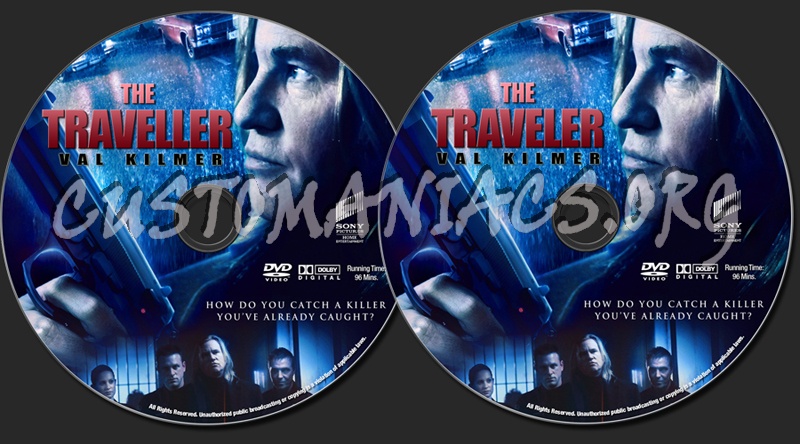 The Traveler / The Traveller dvd label