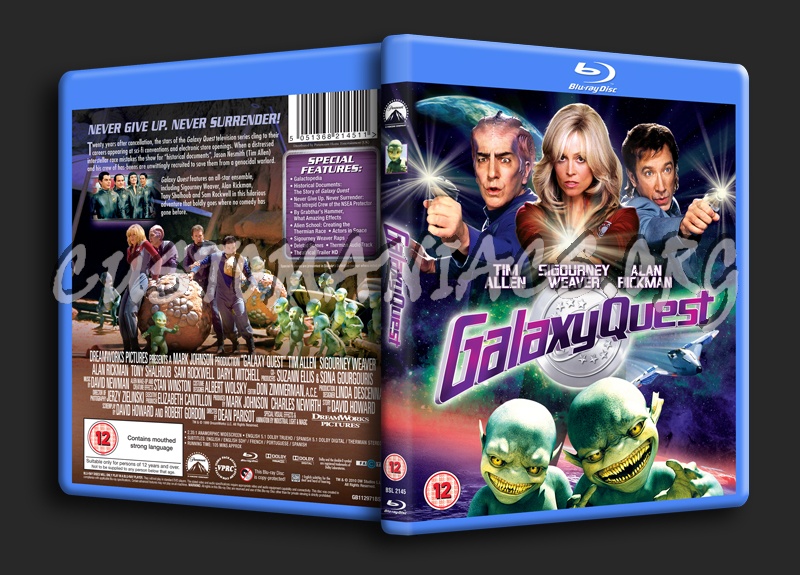 Galaxy Quest blu-ray cover