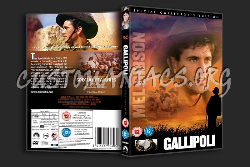 Gallipoli dvd cover